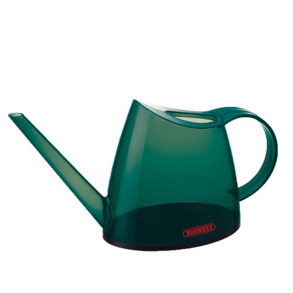 Bosmere English Garden Handy 1.4 l (0.37 Gal.) Green Translucent Plastic Watering Can V551G