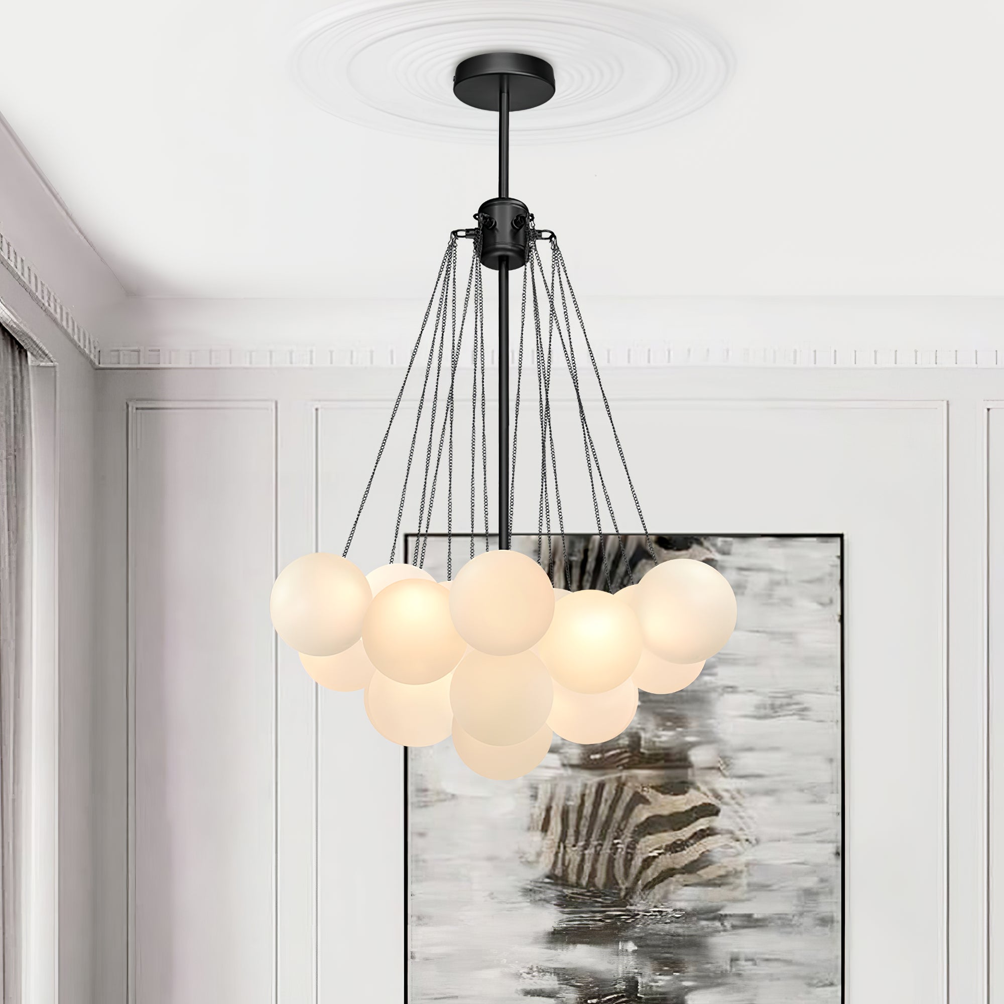 Bubble Chandelier