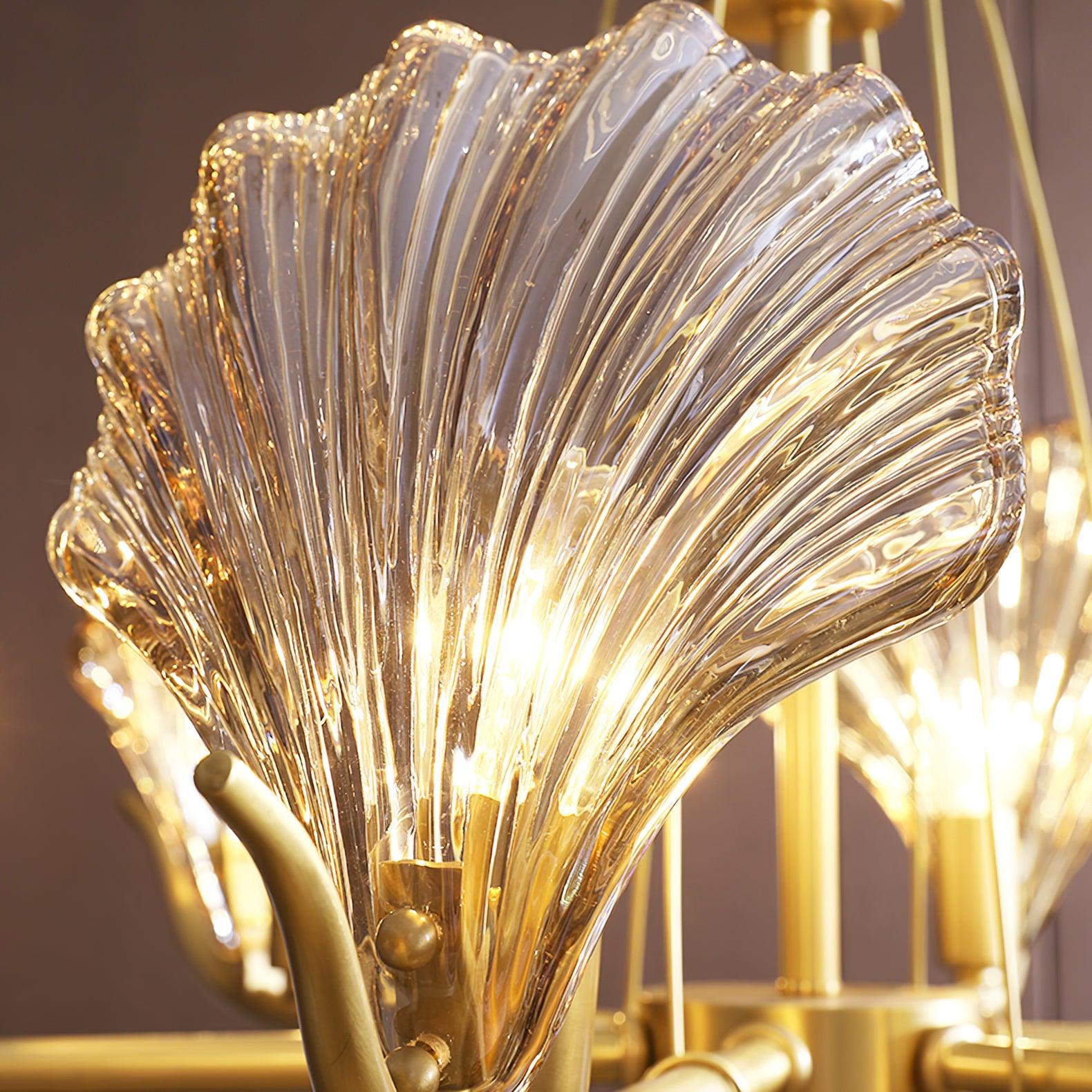 Shell Crystal Chandelier