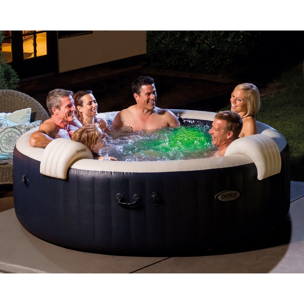 Intex PureSpa Plus Portable Inflatable Hot Tub  85x28\