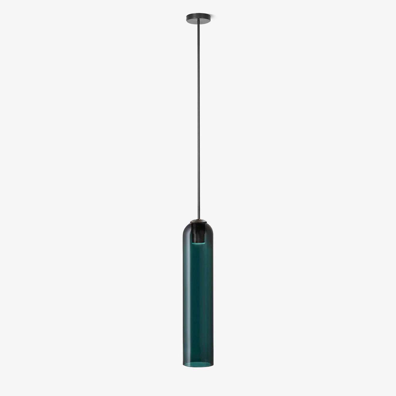 Long Tube Glass Pendant Light