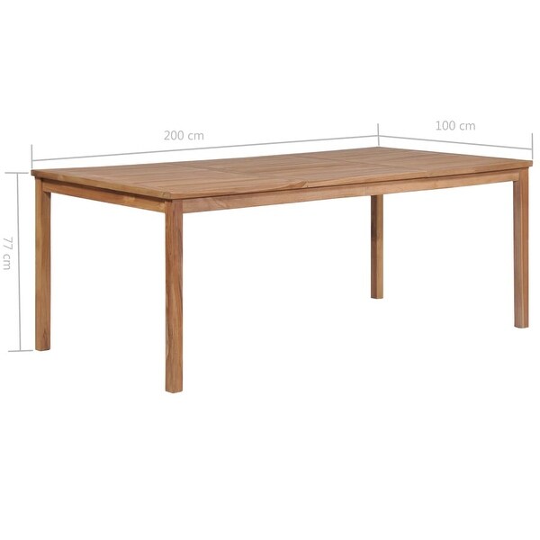 vidaXL Patio Table 78.7