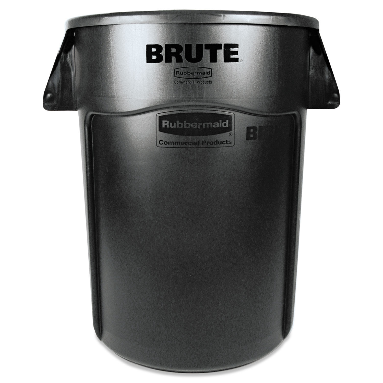 Vented Round Brute Container by Rubbermaidandreg; Commercial RCP264360BK