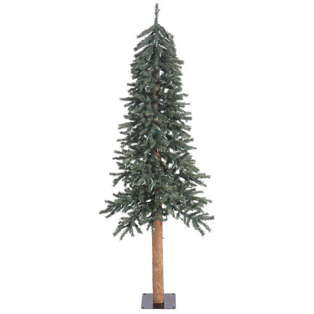 Vickerman Natural Bark Alpine Artificial Christmas Tree