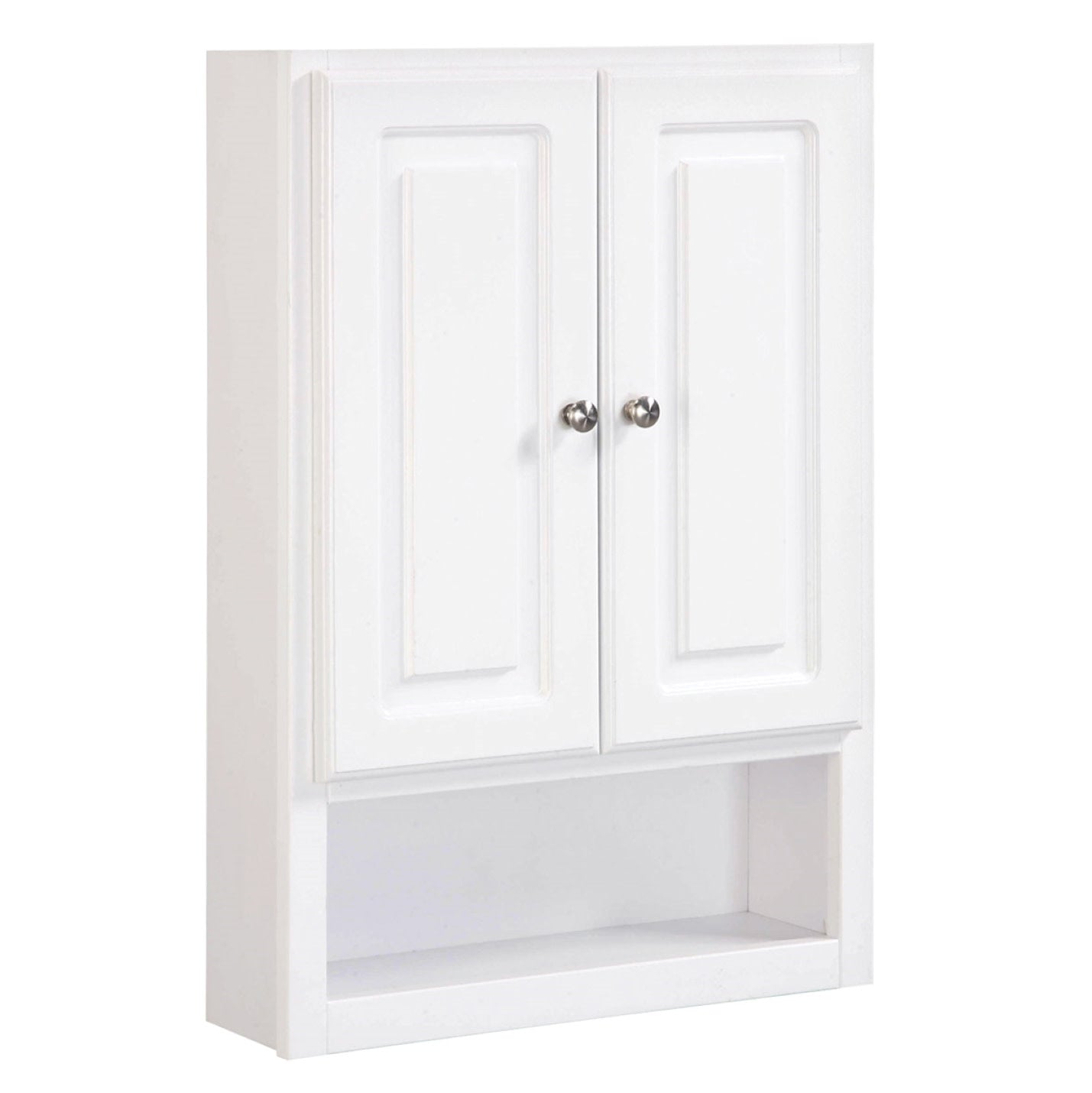 Design House Concord Fully Assembled 2-Door Bathroom Wall Cabinet in White