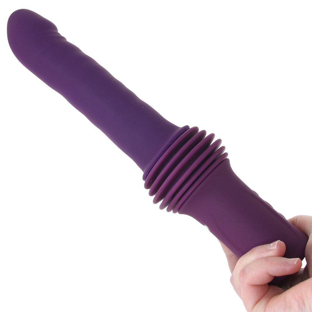 Inya Super Stroker Thrusting Vibe in Purple