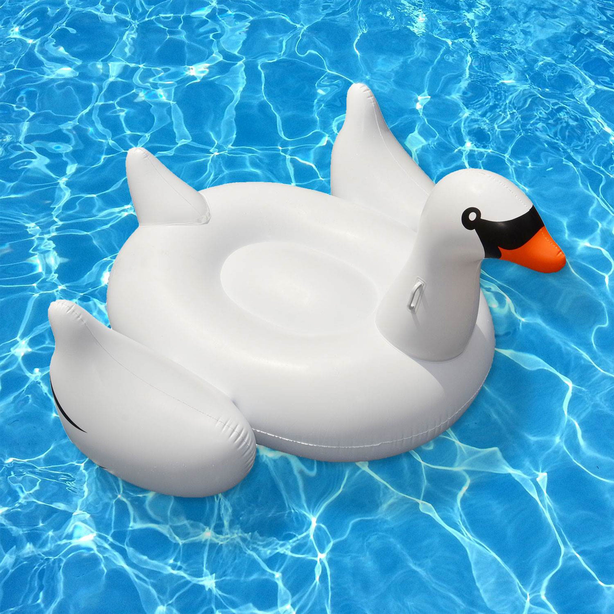 Swimline Giant Swan Inflatable Ride-On Pool Float