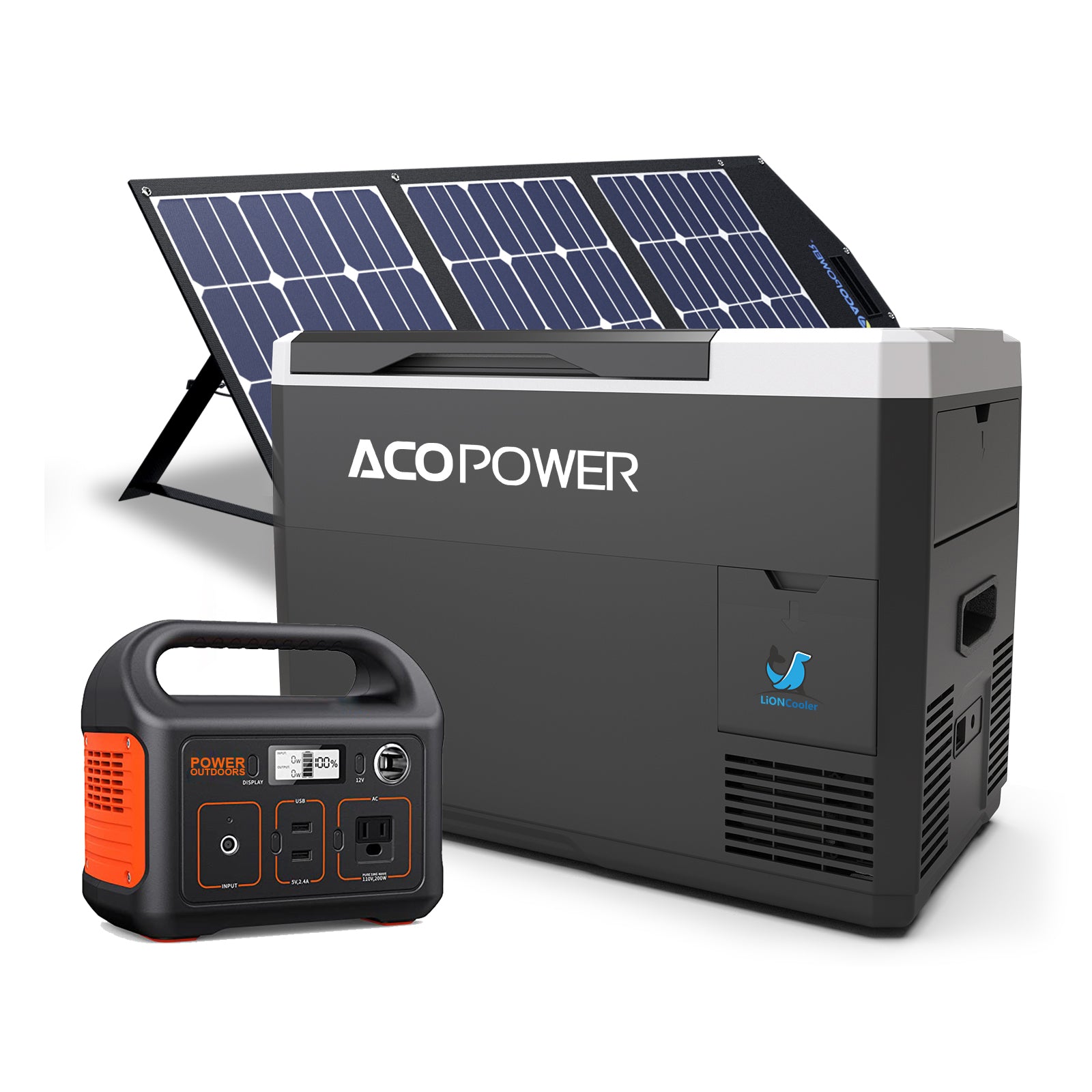 LiON & Jackery Combo, LiON Mini VX28 + Jackery Explorer 290 +90W Solar Panel