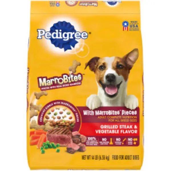 Pedigree 14lb Adult Marrobites Dog Food