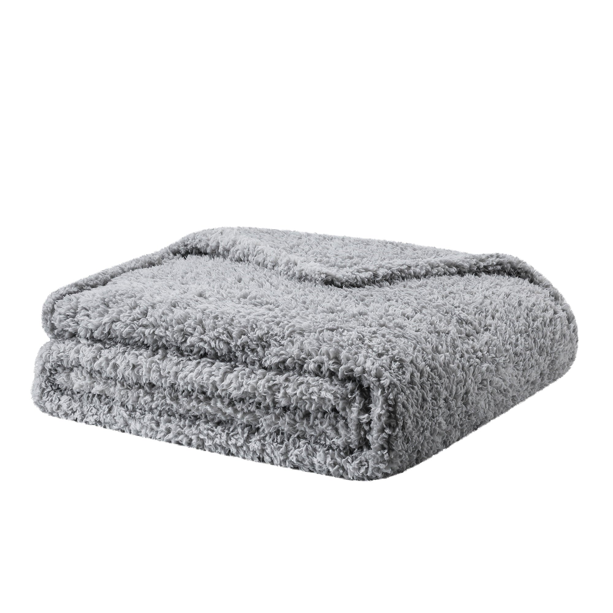 Mainstays Gray Polyester Bed Blanket， Full/Queen