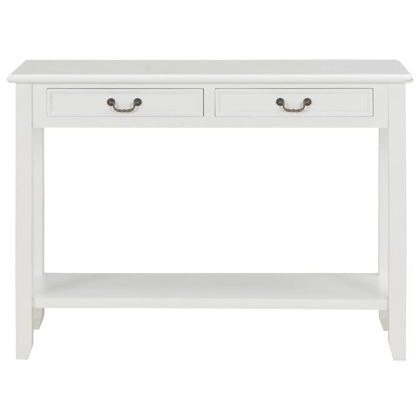 vidaXL Console Table White 43.3