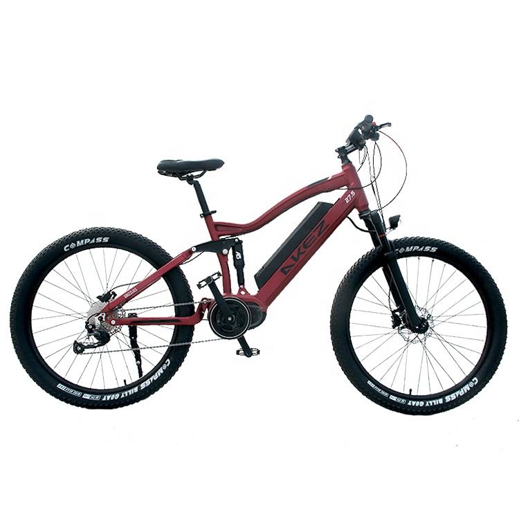 Wholesaler 27.5 inch mid drive 350w 13Ah motor high quality mtb 48v mountain aluminum alloy e bicycle electric bike e bike