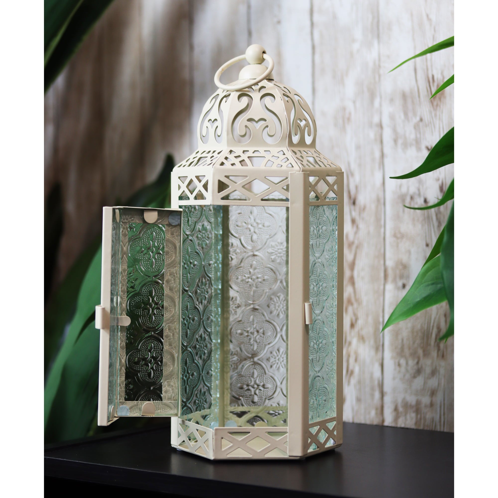 Cream / Off Decorative White Wedding Candle Lanterns