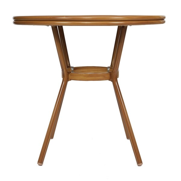 Bistro Table with Metal Frame