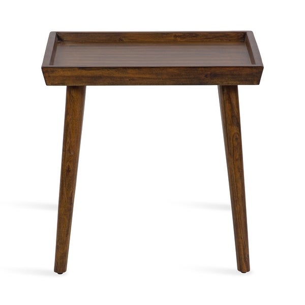 Kate and Laurel Eastmont Rectangle Wood Side Table - 16x22x22