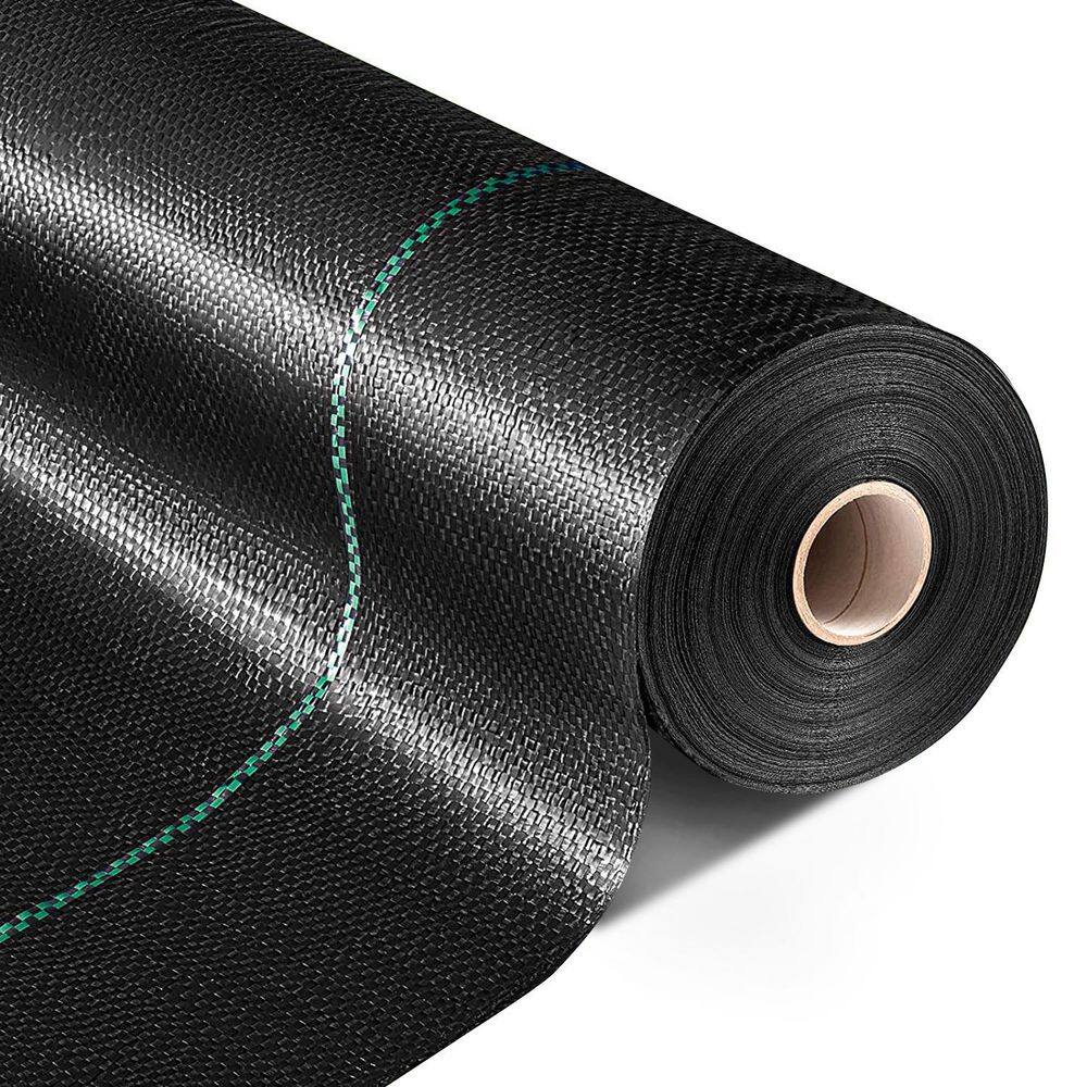 Agfabric 6.5 ft. x 300 ft. Weed Barrier Permeability Drain Fabric for Erosion Control Landscape Fabric Construction Projects 65300-110