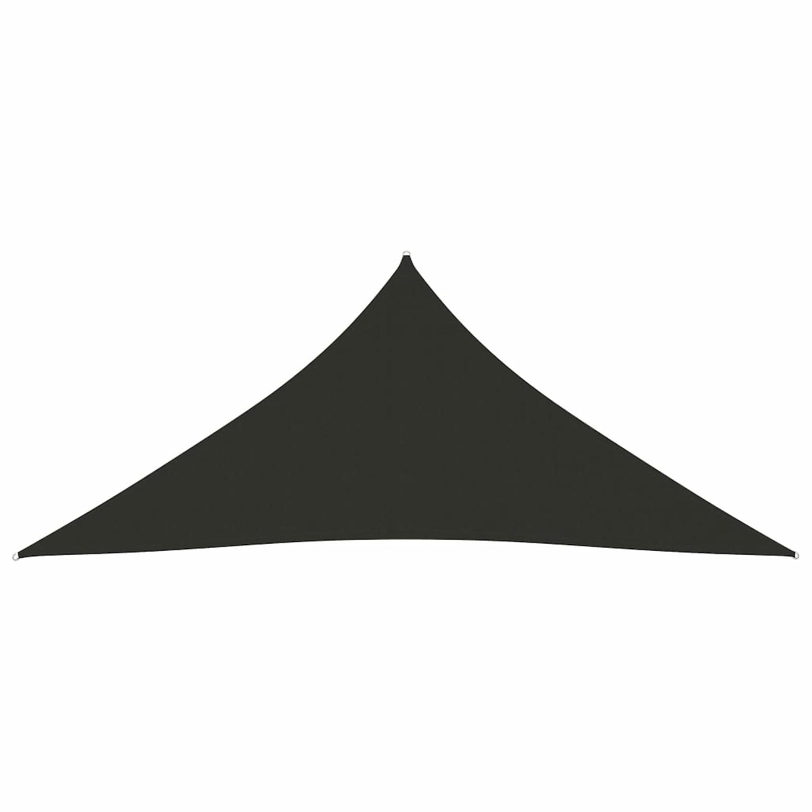 Sunshade Sail Oxford Fabric Triangular 4x4x4 M Anthracite No.360918