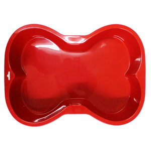 Puppy Cake Bone Shaped Silicone Dog and Cat Cake Pan