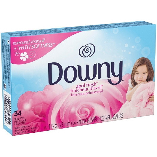 Downy Sheet April Fresh  34 Count  12 per case