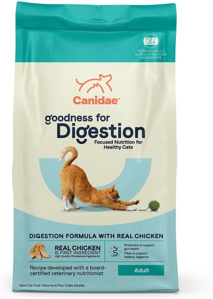 CANIDAE Goodness for Digestion Real Chicken Adult Dry Cat Food