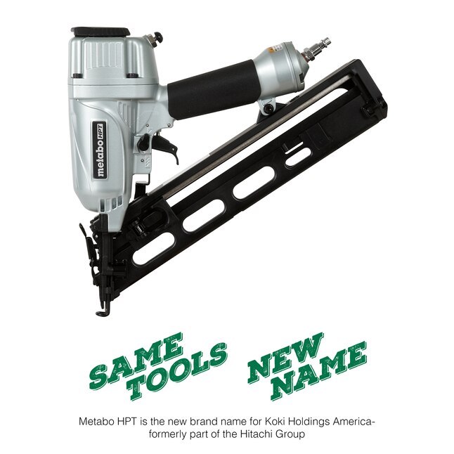 Metabo HPT 15-Gauge Pneumatic Finish Nailer