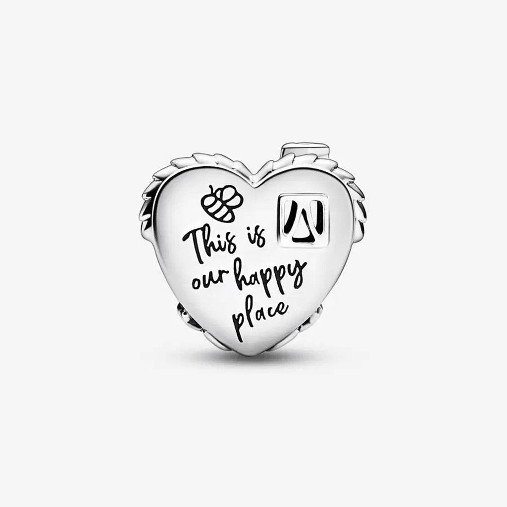 PANDORA  Heart House Happy Place Charm