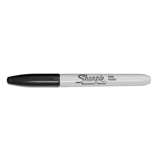 Sharpie Fine Tip Permanent Marker， Black， 36/Pack (1884739)