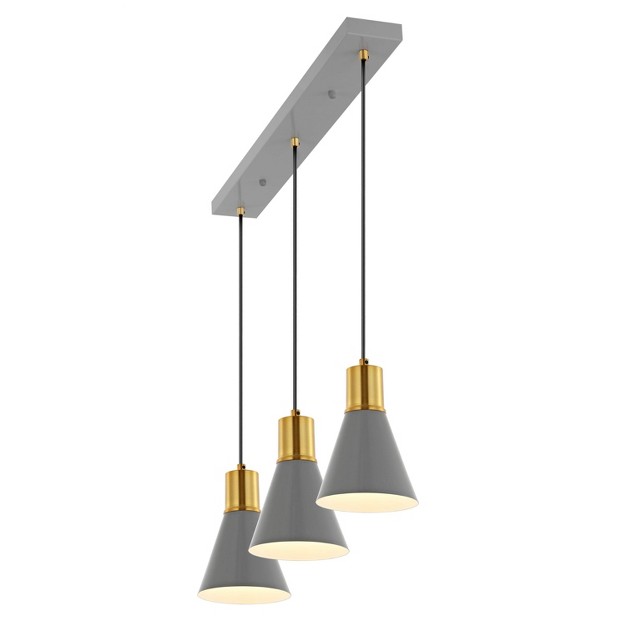 1 light Apollo Mid century Modern Iron Led Pendant Jonathan Y