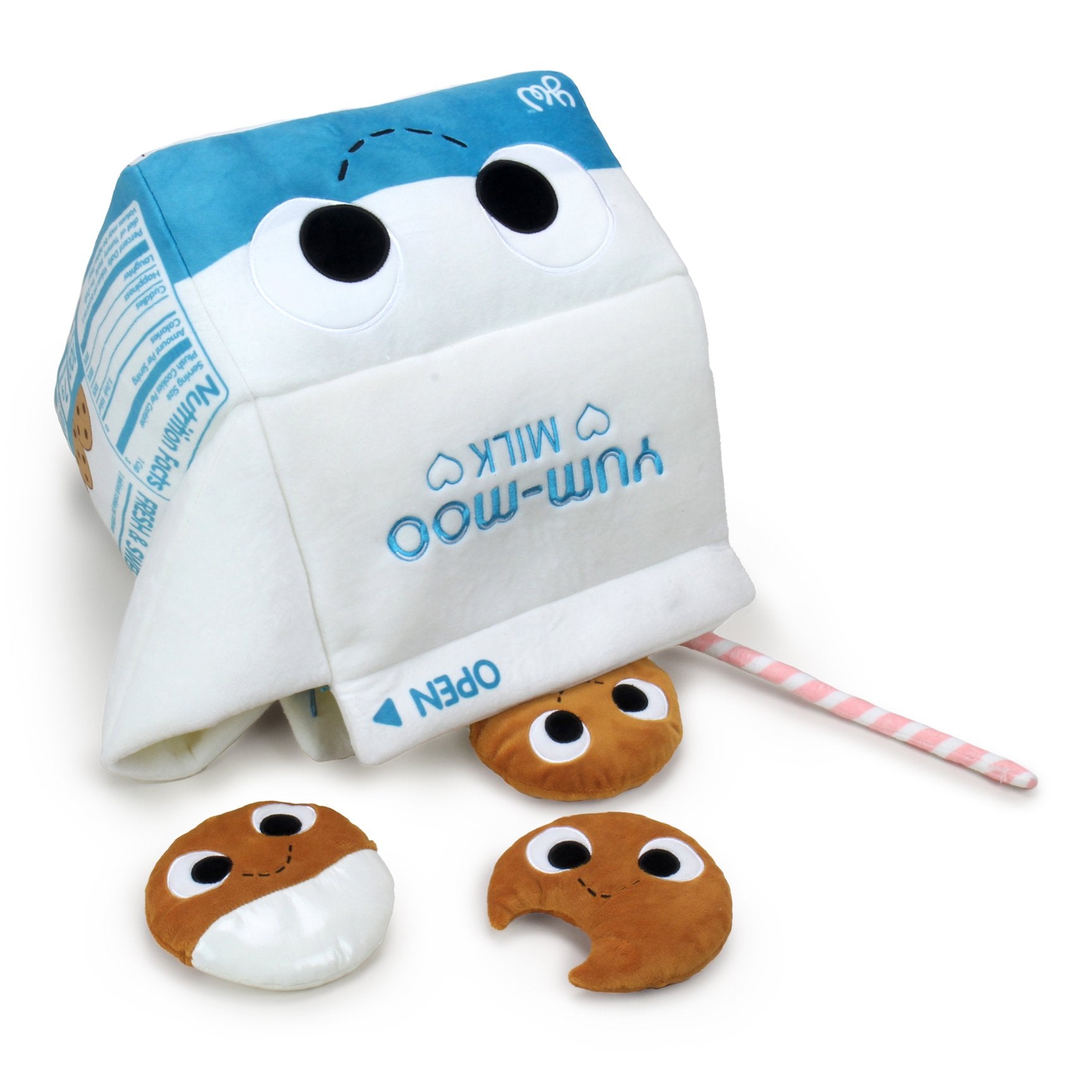 Yummy World Milk and Cookies Interactive Plush