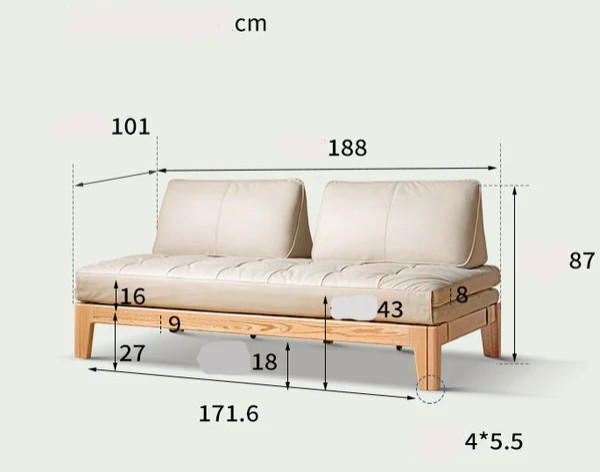 Oak solid wood Sleeper sofa 3 colors   Transitional   Sleeper Sofas   by GVAwood  Houzz