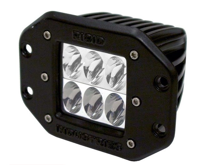 Rigid Industries D2 High/Low Flush Mount Driving LED Light - 51131H