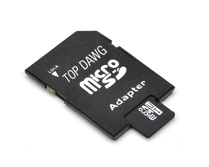 Top Dawg 32 GB Micro Class 10 SD Card w/ Adapter TD32GBMSD