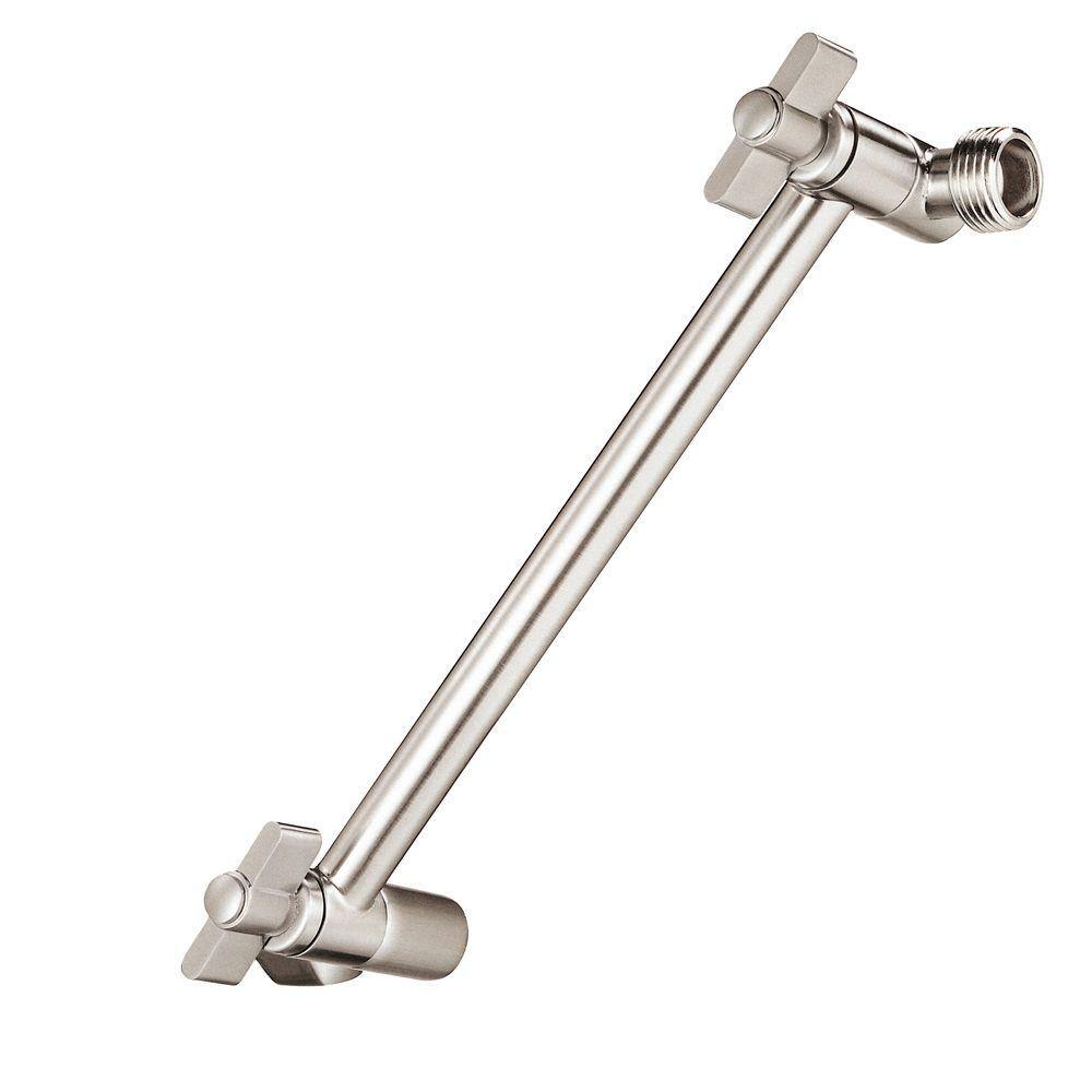 Danze 9 in. Adjustable Shower Arm in Brushed Nickel D481150BN