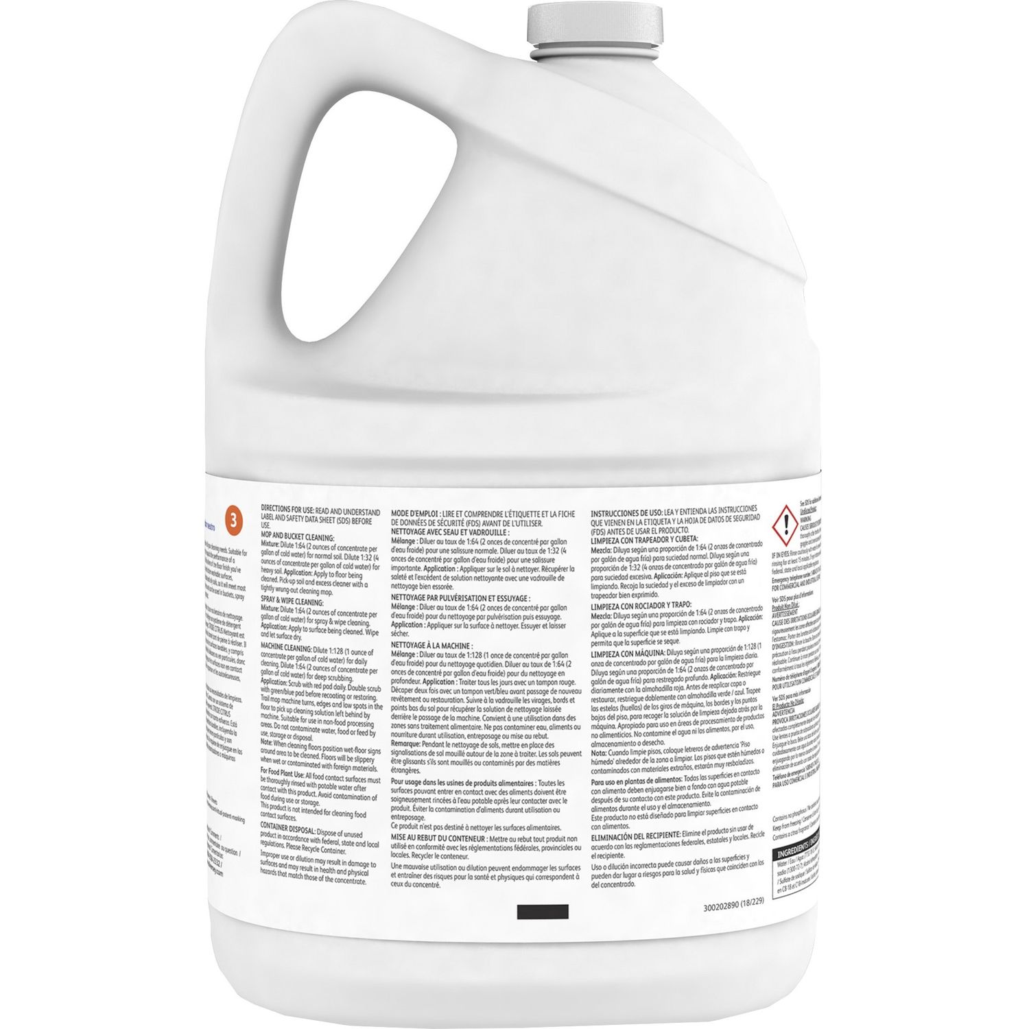 Stride Citrus Neutral Cleaner by Diversey， Inc DVO903904CT