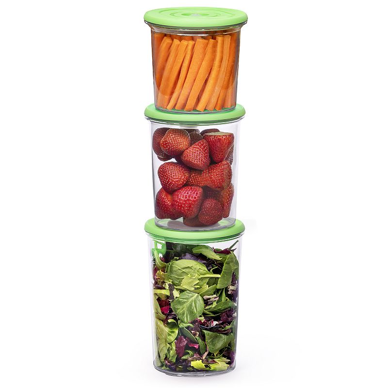 Presto FreshDaddy 3-Piece Vacuum Seal Container Set