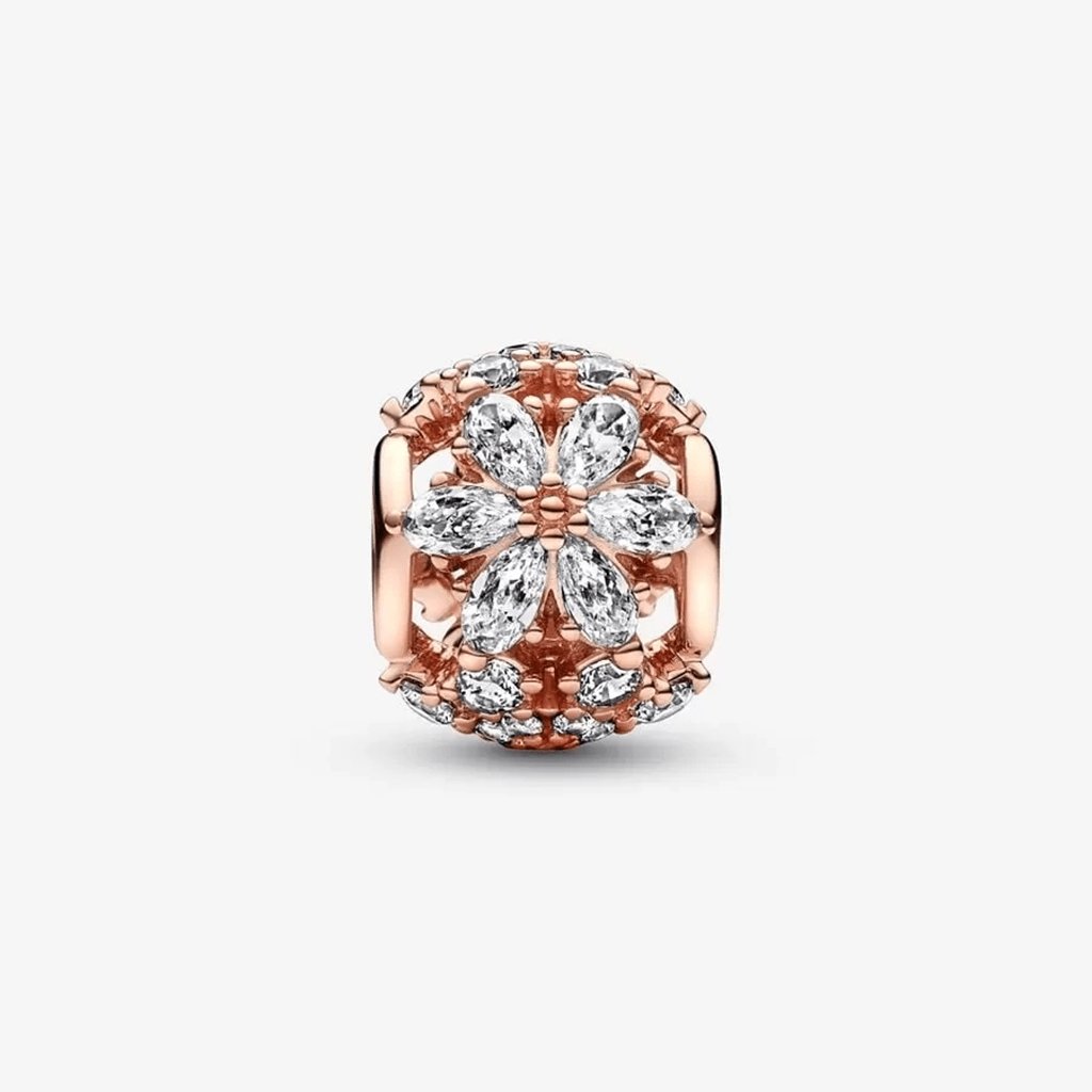 PANDORA  Sparkling Herbarium Cluster Round Charm