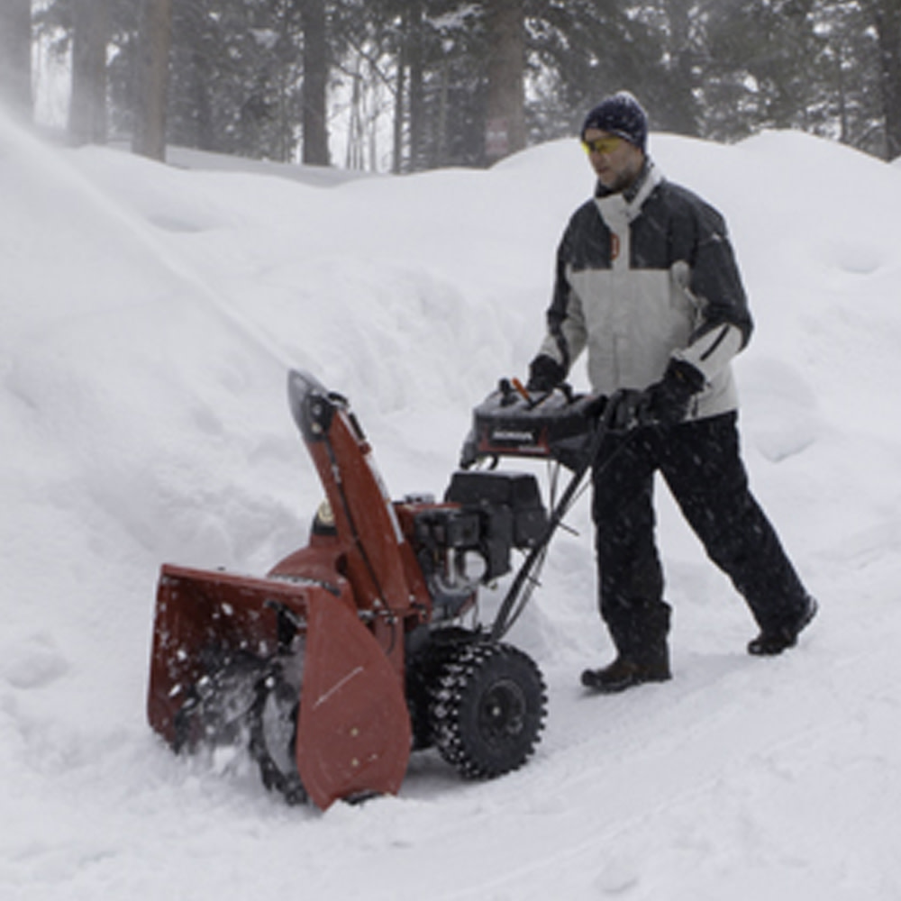 7HP 24In Two Stage Wheel Drive Snow Blower ;