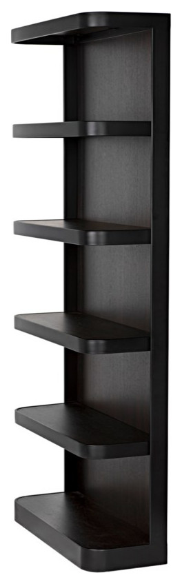 Dido Bookcase  Black Metal   Industrial   Bookcases   by HedgeApple  Houzz