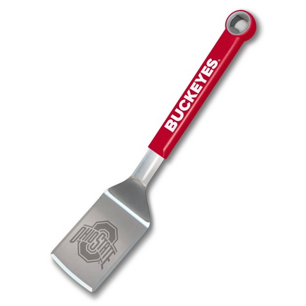 Ncaa Ohio State Buckeyes Stainless Steel Bbq Spatula With Bottle Opener