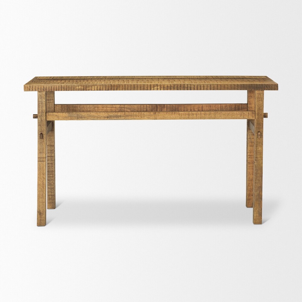 Rosie Small Blonde Wood Console Table