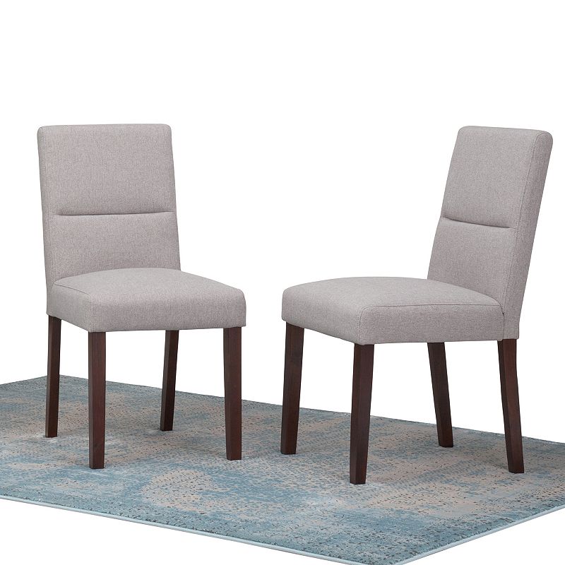 Simpli Home Ashford Parson Dining Chair 2-piece Set