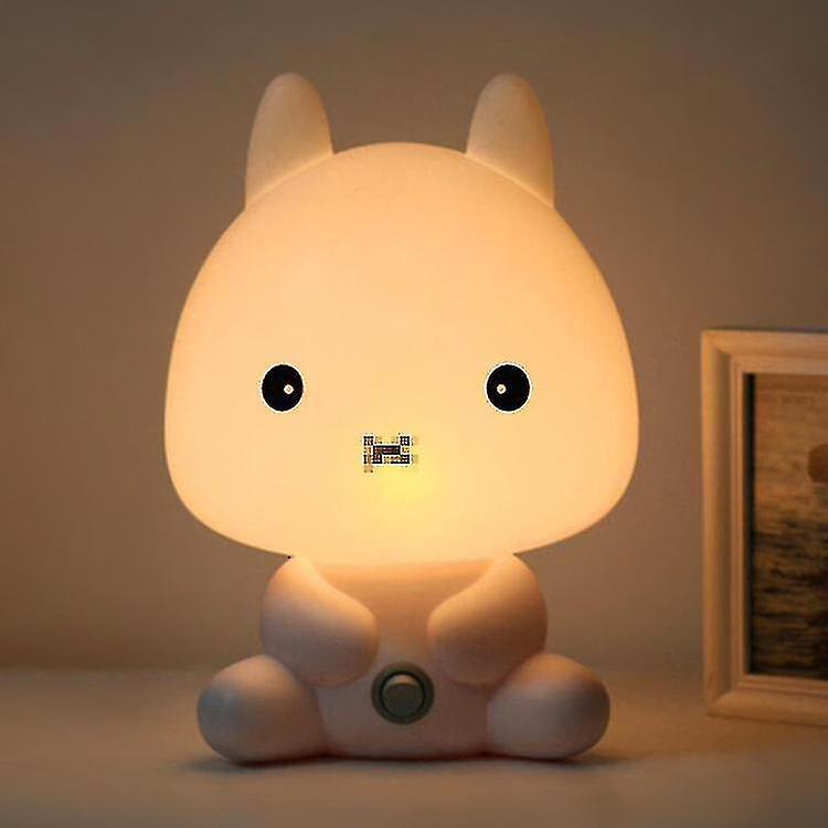 Cartoon Desk Lamp Children's Bedroom Cute Bedside Warm Light(size:a)