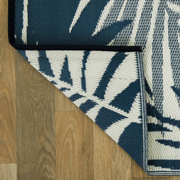 World Rug Gallery Modern Floral Reversible Plastic Indoor And Outdoor Rugs