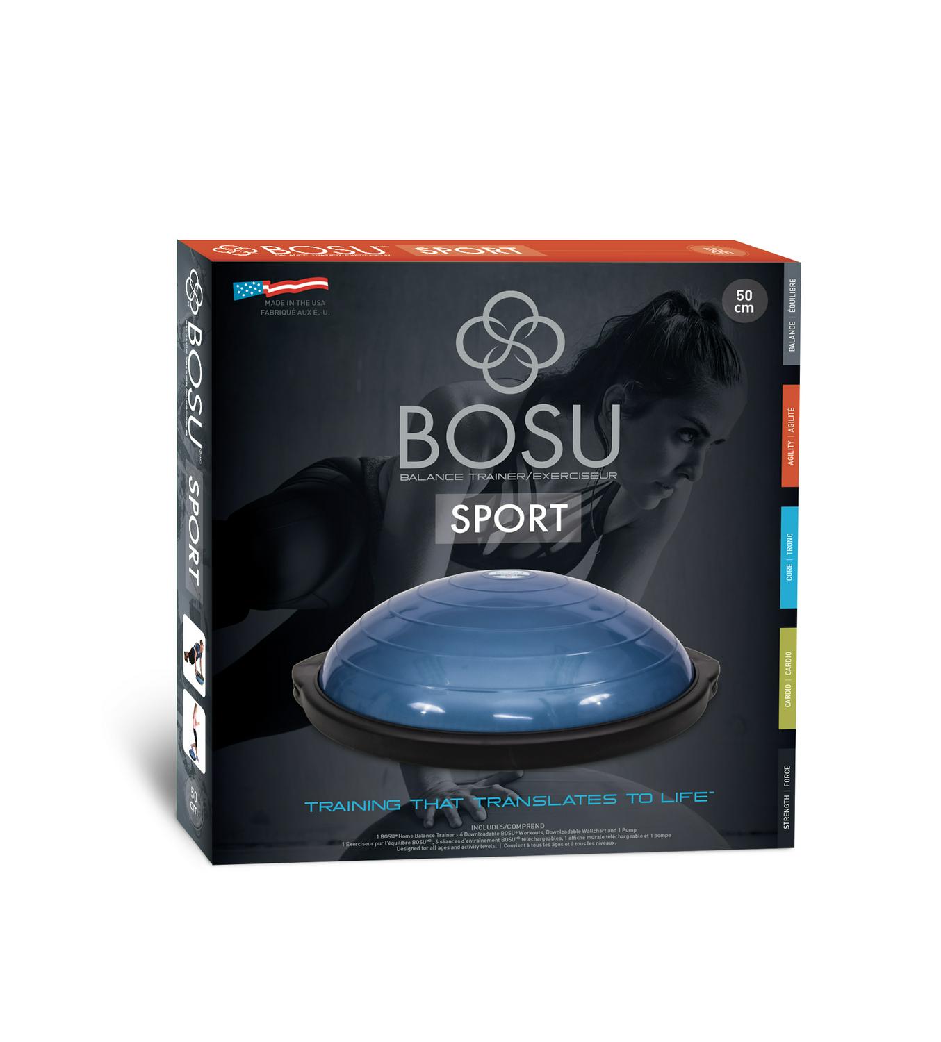 BOSU Sport 50 cm Balance Trainer (Travel Size)