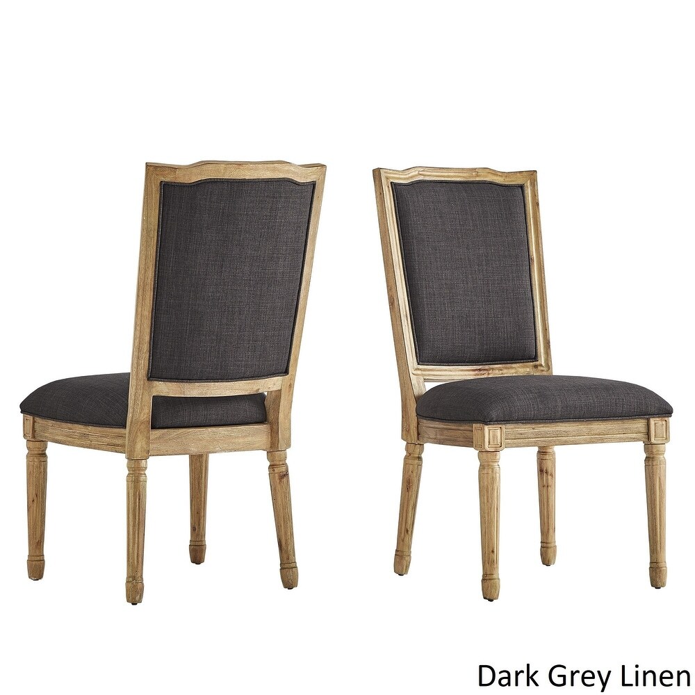 Deana Round Dining Set with Ornate Back Chairs by iNSPIRE Q Artisan