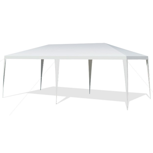 Tangkula 10 x27 x20 x27 Outdoor White Wedding Party Event Tent Gazebo Canopy Pavilion