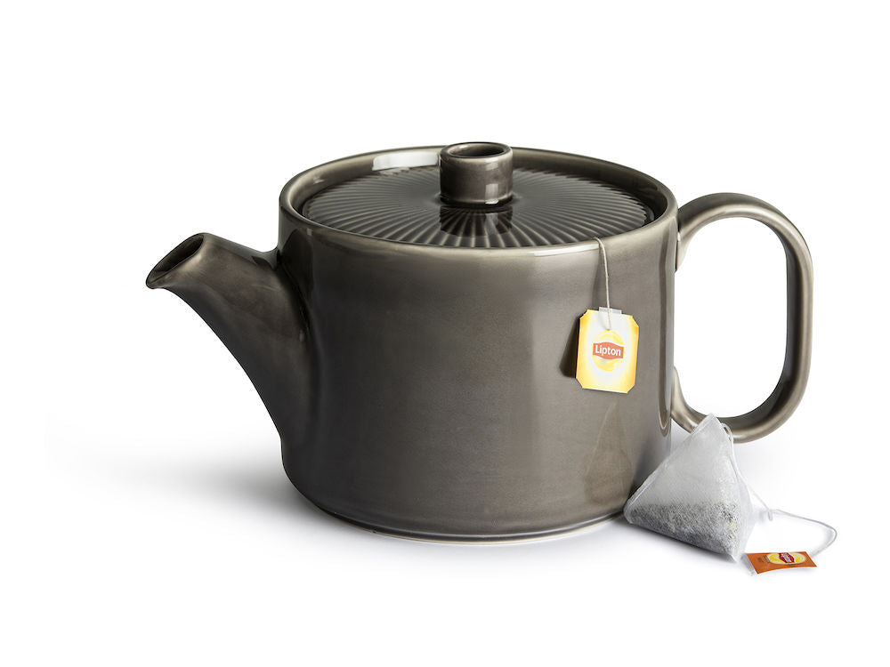 Coffee & More Tea Pot in Grey