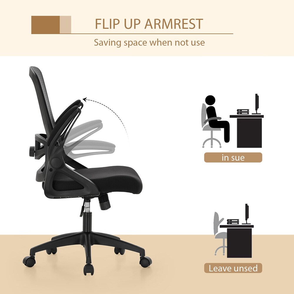 Ergonomic Mesh Office Desk Chair with High Back  360° Swivel Executive Computer Chair