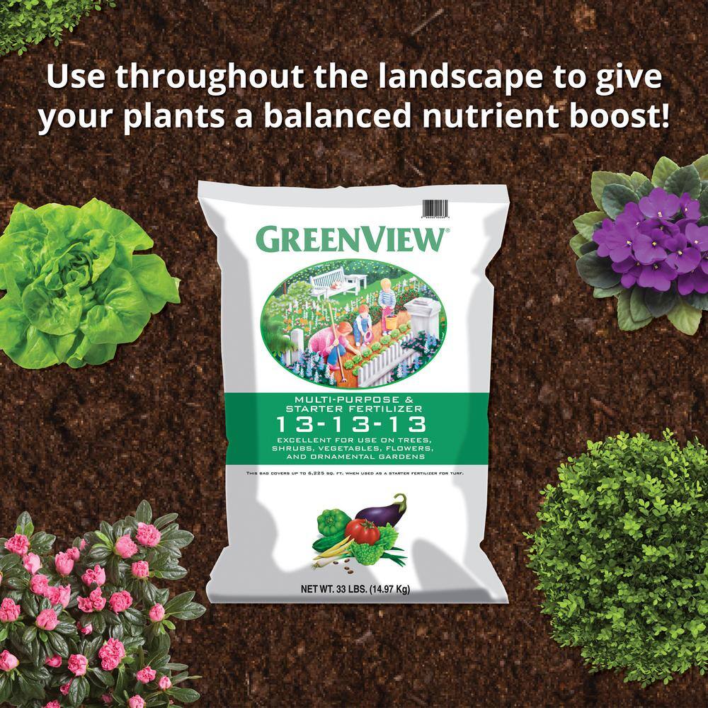 GreenView 33 lb. Multi-Purpose Fertilizer 2229870