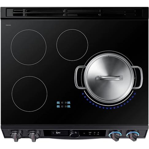  30-inch Slide-in Electric Induction Range with WI-FI Connect NE63T8911SG/AC